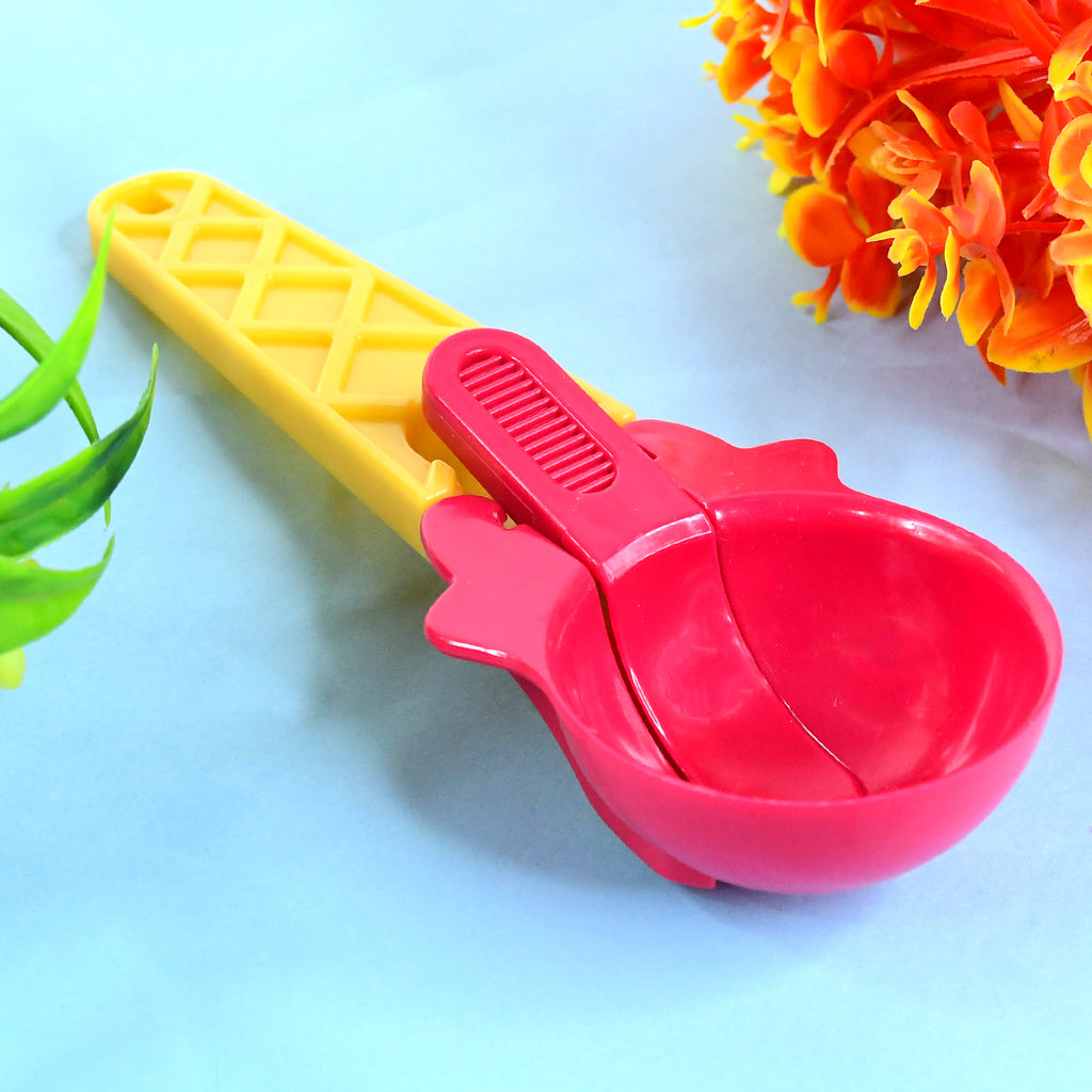 1-piece Plastic Ice Cream  Watermelon Scooper With Trigger Dipper