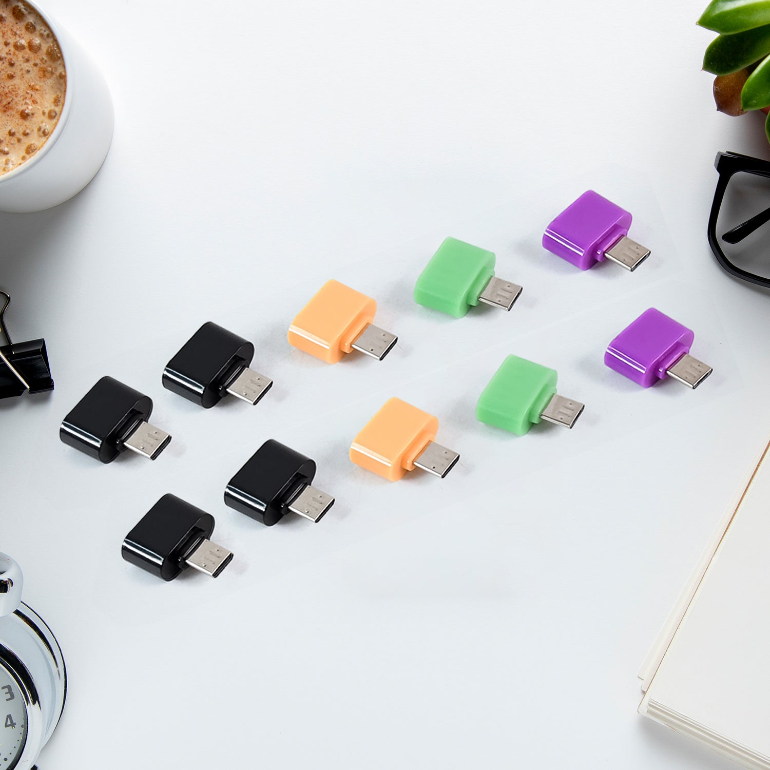 Micro Usb Otg Adapter Converter (10 Pcs Set)