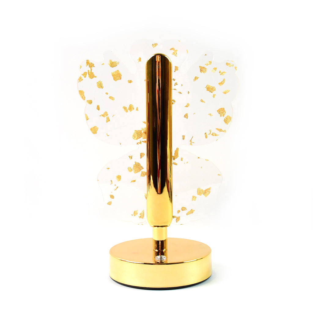 Luxury Golden Crystal Led Table Lamp (1 Pc)