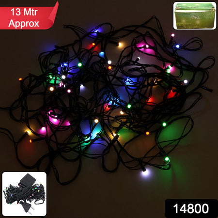 Multicolor Decorative Led String Fairy Lights (1 Pc  13 Mtr)