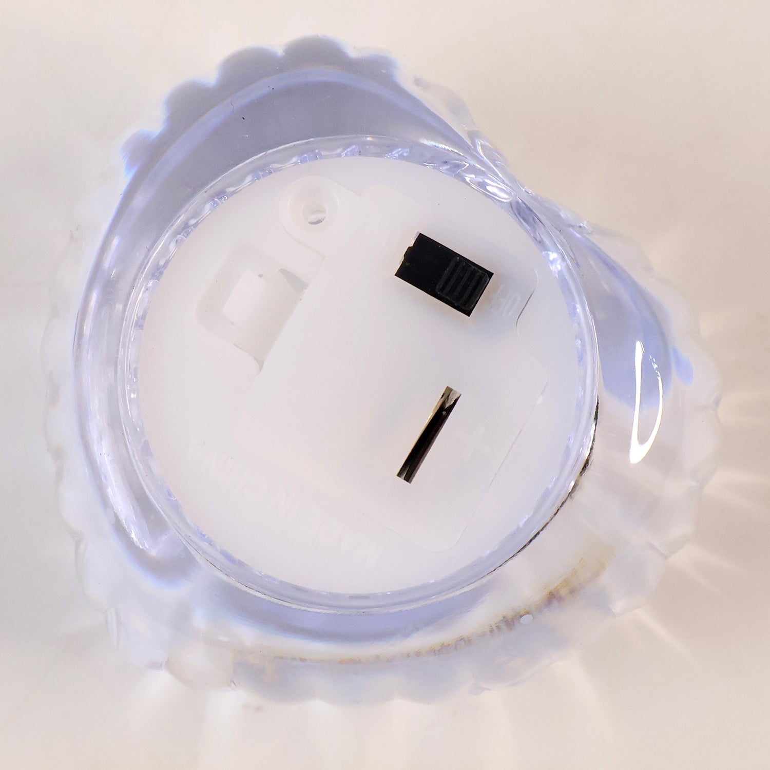 Set Of 12 Heart-shaped Led Flameless Decorative Candles