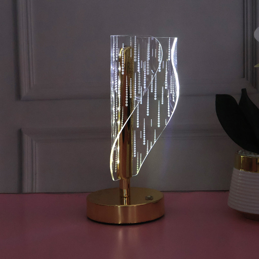 Modern Crystal Led Table Lamp (1 Pc)