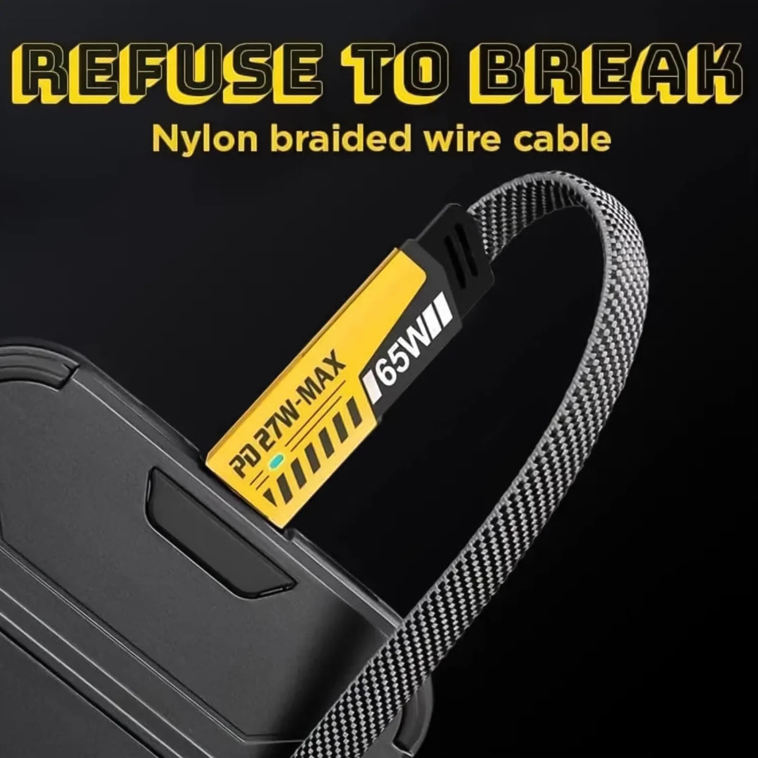 4 In 1 Fast Charging Cable With Multiport Usb-c To Type C Usb-c To Lightning (1 Pc)